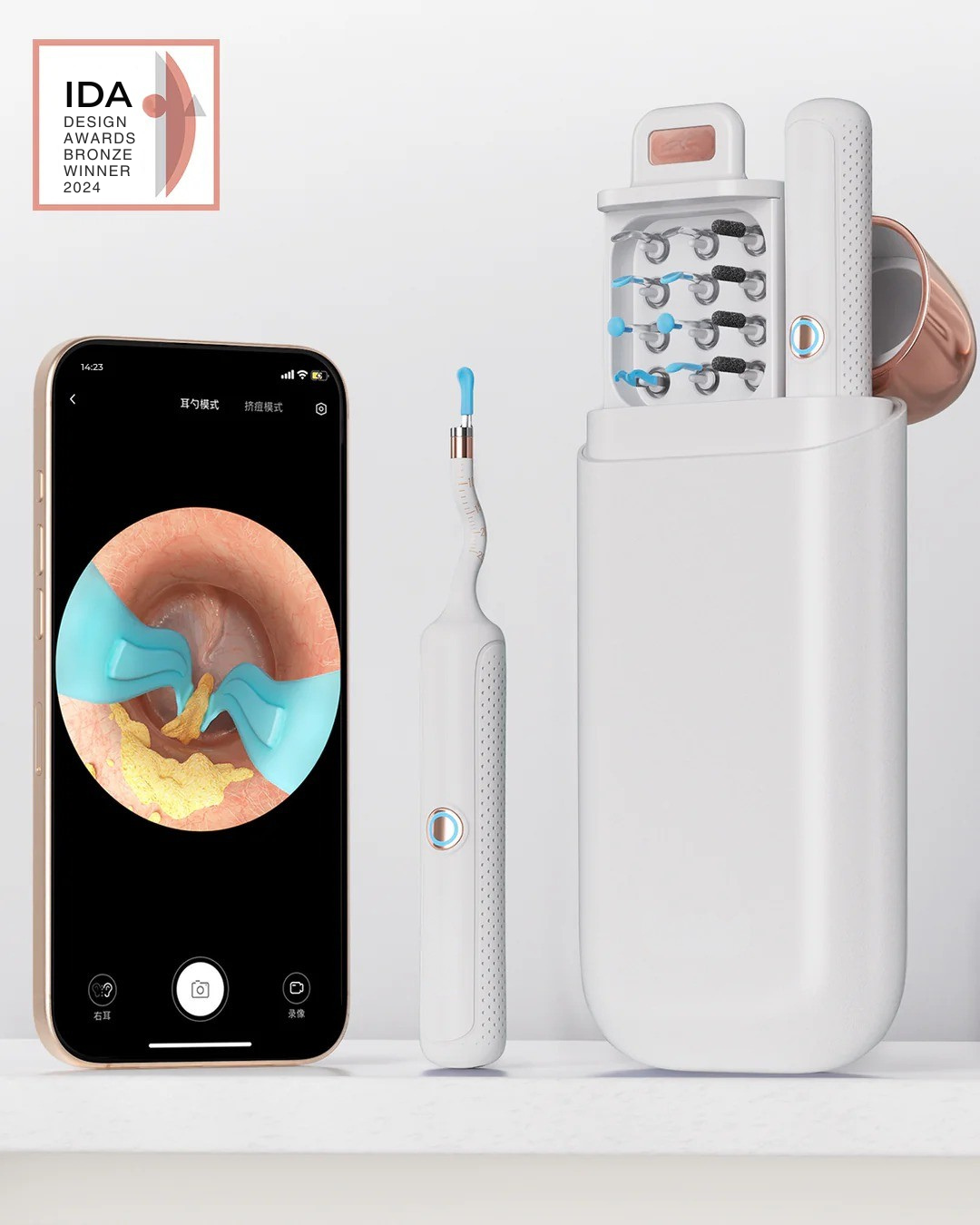 Limpiador de Oídos con Cámara HD