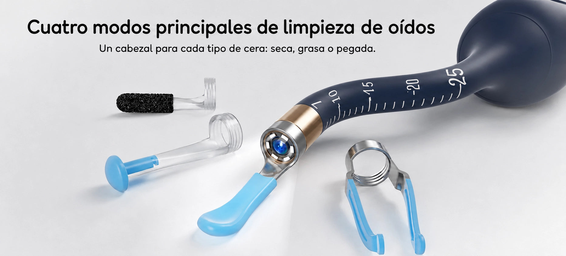 Un cabezal para cada tipo de cera