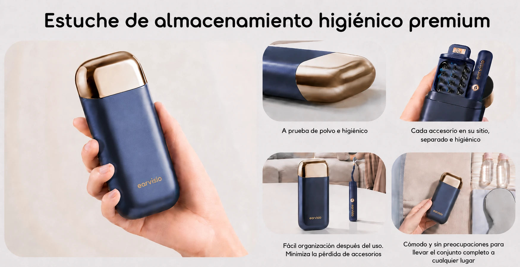 estuche de almacenamiento premium